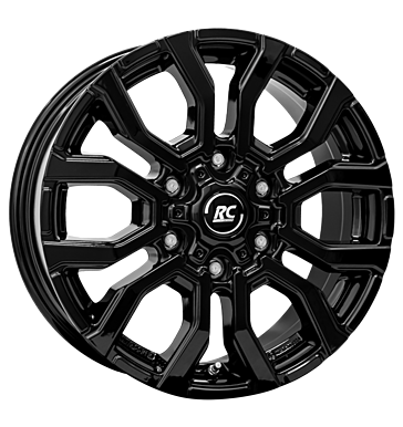 RCDesign RC35 6,5x17 ET50 6x120 74,6 schwarz glanz