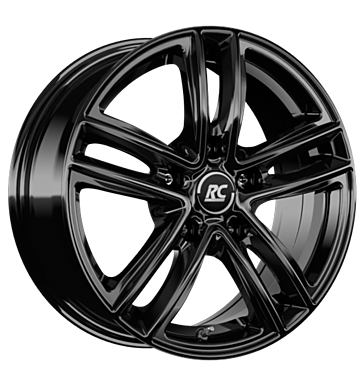 RCDesign RC27 6,5x17 ET38 5x112 57,1 schwarz glanz