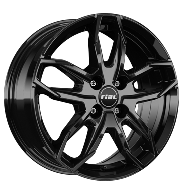 Rial Lucca 6,5x17 ET38 4x98 58,1 diamant schwarz