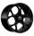 GMP Ultrivity X 8x19 ET45 5x112 66,5 glossy black