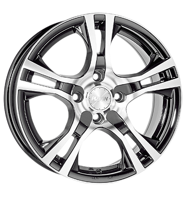 Platin P53 6x15 ET45 4x100 63,4 schwarz poliert