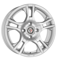Platin P53 6x15 ET45 4x100 63,4 silber