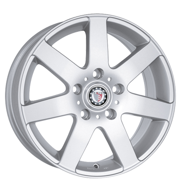 Platin P04 7x16 ET45 5x108 72,6 silber
