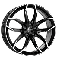 Rial Lucca 6,5x16 ET38 5x105 56,6 diamant-schwarz...
