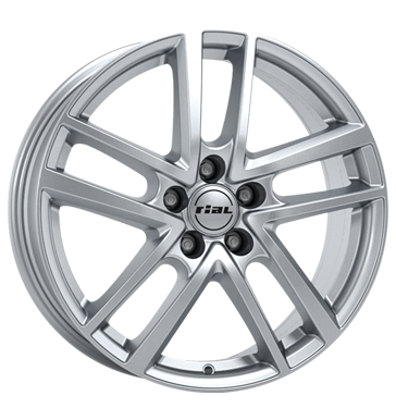 Rial Astorga 6x16 ET45 5x100 57,1 polar-silber