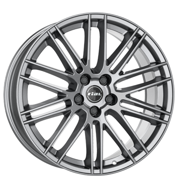 Rial KiboX 9x20 ET52 5x112 66,5 metal-grey