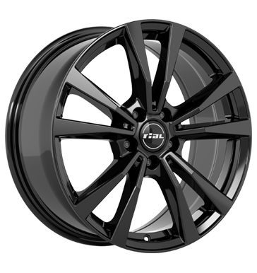 Rial M12 8x19 ET20 5x112 66,5 diamant-schwarz