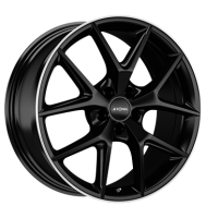 Ronal R75 8x19 ET25,1 5x112 66,5 jetblack-matt-hornkopiert
