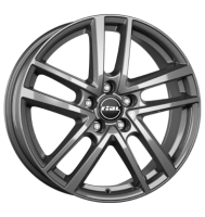 Rial Astorga 7x17 ET50 5x108 63,4 graphit