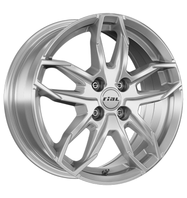 Rial Lucca 6,5x16 ET32 4x108 65,1 polar-silber