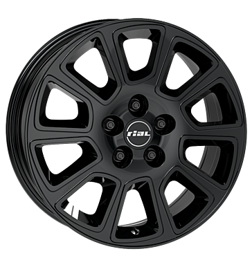 Rial Transporter 2 7x17 ET46 5x108 65,1 diamant-schwarz