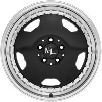 AERO CLASSIC 8,5x18 5x112 ET8 Highgloss Black Lip Polished