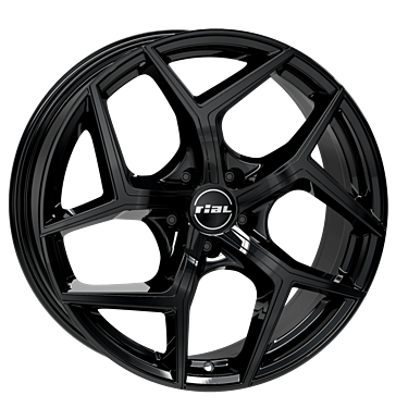 Rial Salento 8x18 ET45 5x112 57,1 diamant-schwarz