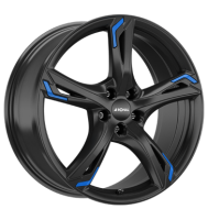 Ronal R62 Blue 7,5x18 ET50 5x108 76 jetblack blue