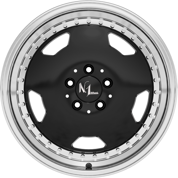 AERO CLASSIC 8,5x18 5x112 ET3 Highgloss Black Lip Polished