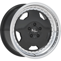 AERO CLASSIC 8,5x18 5x112 ET3 Highgloss Black Lip Polished