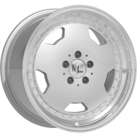 AERO CLASSIC 8,5x18 5x112 ET8 Hyper Silver Lip Polished