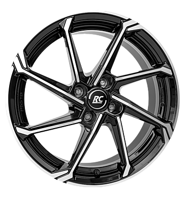 RCDesign RC36 6,5x16 ET48 4x100 54,1 schwarz glanz vollpoliert
