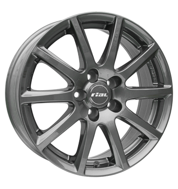 Rial Milano 7x17 ET40 5x105 56,6 titanium