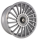 Eta Beta Venti-R ZV 8,5x20 ET25 5x108 78,1 Silver matt full pol R.Silber/M.Schw.