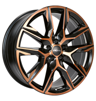 Ronal R71 10,5x21 ET40 5x108 68 jetblack-copper matt