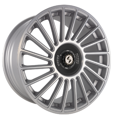 Eta Beta Venti-R ZV 8,5x20 ET48 5x130 71,6 Silver matt full pol R.Schw./M.Silber
