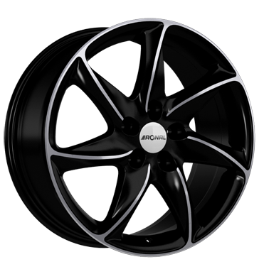 Ronal R51 7x16 ET45 5x120 72,5 jetblack-frontkopiert