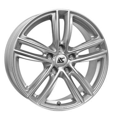 RCDesign RC27 8x18 ET26 5x112 66,6 kristallsilber