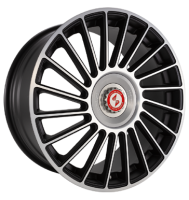 Eta Beta Venti-R ZV 9x21 ET25 5x120 78,1 Black matt full...