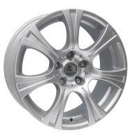RCDesign RC15 T 6,5x16 ET43 5x130 84,1 kristallsilber