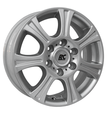 RCDesign RC15 T 6,5x16 ET62 6x130 84,1 kristallsilber