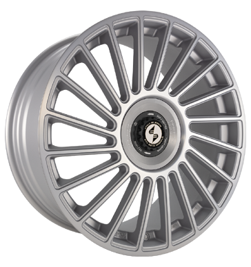 Eta Beta Venti-R ZV 9,5x21 ET35 5x120 64,1 Silver matt full pol R.Silber/M.Schw.