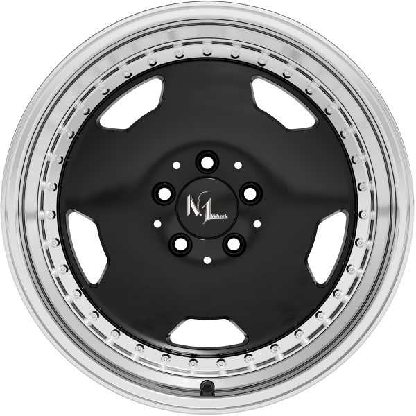 AERO CLASSIC 10,0x18 5x112 ET5 Highgloss Black Lip Polished