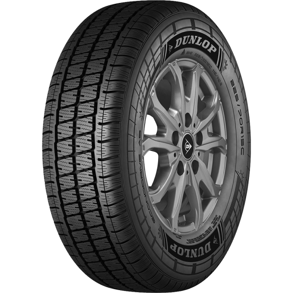 Dunlop EconoDrive AS 195/75 R16C 110R BLK 3PMSF M+S