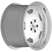 AERO CLASSIC 10,5x18 5x112 ET7 Hyper Silver Brushed Surface