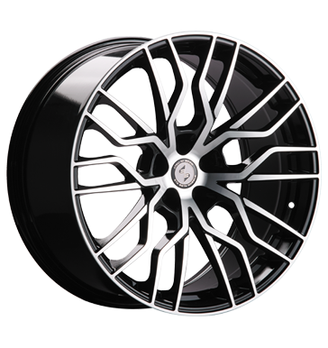 Eta Beta Medusa-K 9,5x21 ET37 5x120 72,6 black shiny full polish