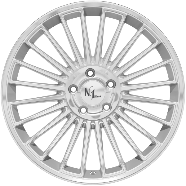 MULTISPOKE24 Concave 9,0x20 5x112 ET25 Hyper Silver Polished Surface