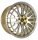 Eta Beta Unit 9x21 ET40 5x112 66,5 gold lip spokes polish