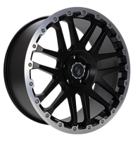 Eta Beta Combat CV 10x22 ET45 5x127 71,6 black matt lip...