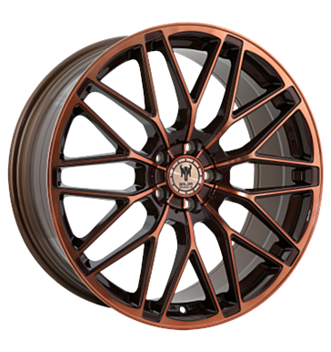 BALDR WHEELS 001 8,5x20 ET38 5x112 66,6 Copper Brushed Tinted