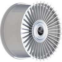 MULTISPOKE36 Deep Concave 10,5x21 5x112 ET25 Hyper Silver Polished Surface