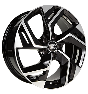 1000Miglia MM1031 7x17 ET40 5x114,3 73,1 gloss black polished