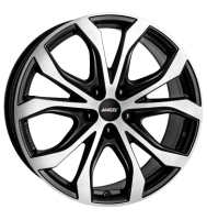 Alutec W10 9x20 ET35 5x112 66,5 racing-schwarz frontpoliert