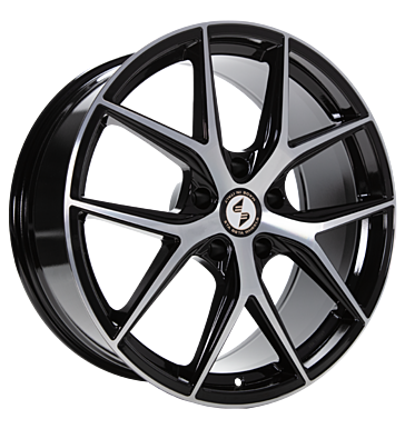 Eta Beta GRi-N 9x21 ET35,1 5x112 66,6 black shiny full polish