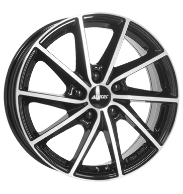 Alutec Singa 6,5x16 ET41 5x105 56,6 diamant-schwarz frontpoliert