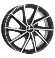Alutec Singa 6,5x16 ET46 5x112 57,1 diamant-schwarz...