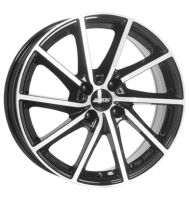 Alutec Singa 7x17 ET25 4x108 65,1 diamant-schwarz...