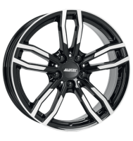 Alutec Drive 7,5x17 ET52 5x112 66,5 diamant-schwarz...