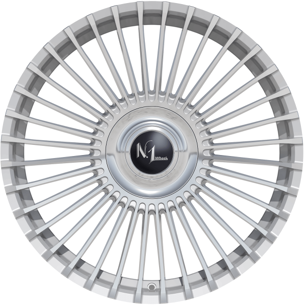 MULTISPOKE36 Deep Concave 11,0x22 5x112 ET29 Hyper Silver Polished Surface
