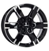 Alutec Titan 7,5x17 ET55 6x130 84,1 diamant-schwarz...